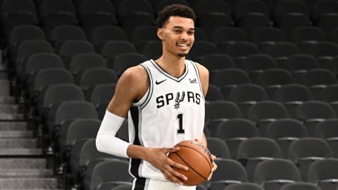 Victor Wembanyama, nuevo jugador de los San Antonio Spurs.
