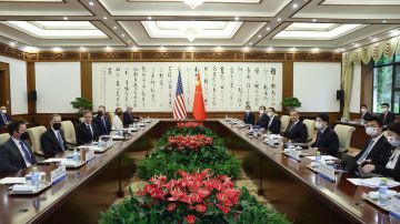 Máximo diplomático de China, Wang Yi, se reúne con Secretario de Estado de EE. UU, Antony Blinken.