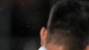 Andrés Iniesta durante el encuentro amistoso del Vissel Kobe ante el FC Barcelona.