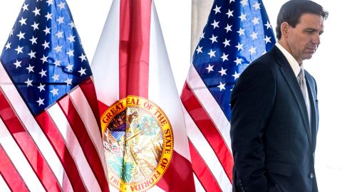 El gobernador de Florida, Ron DeSantis.