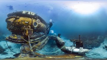 Base subacuática Aquarius en Florida