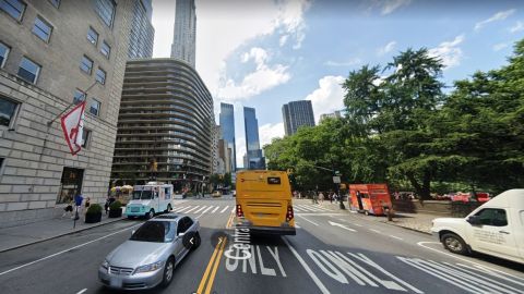 Central Park South, NYC.