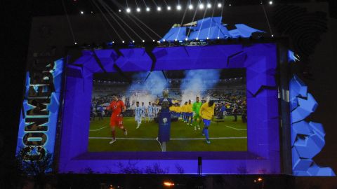 La Conmebol homenajeó a los mejores futbolistas del continente.