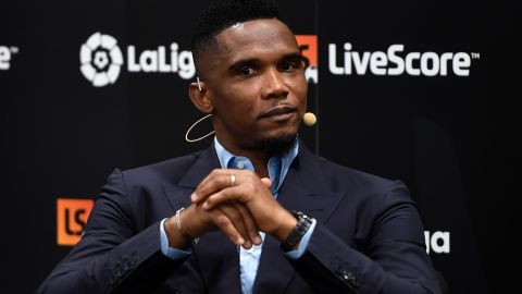 Samuel Eto'o, exfutbolista.