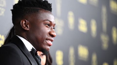 André Onana en la ceremonia del Ballon d'Or del 2019.