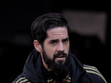 Isco Alarcón durante su último compromiso con el Real Madrid en 2022.