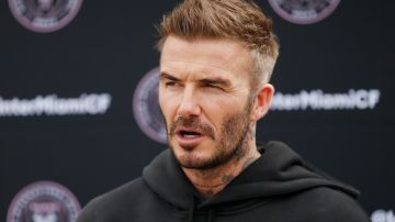 David Beckham, copropietario del Inter Miami.