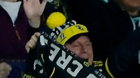 Columbus Crew celebra uno de los tantos ante América.