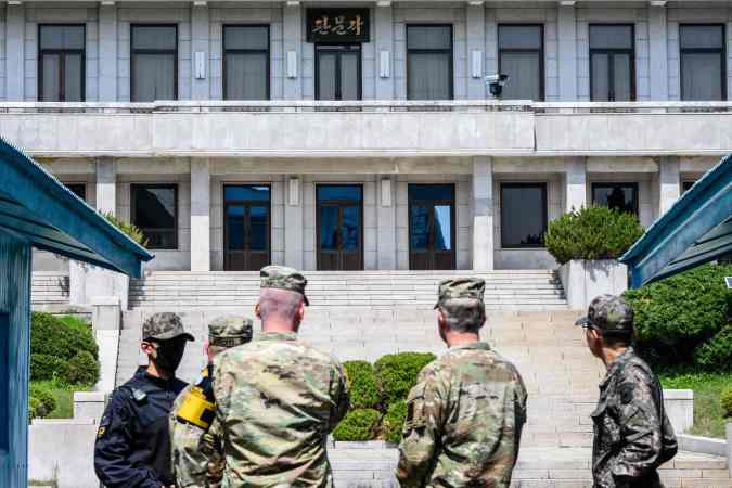 La Zona Desmilitarizada entre Corea del Norte y Corea del Sur se ha convertido en una de las fronteras más fortificadas del mundo.