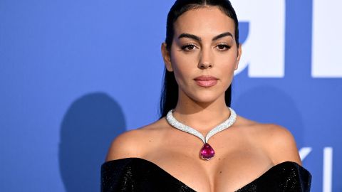 Georgina Rodríguez durante el Festival de Cannes 2023.