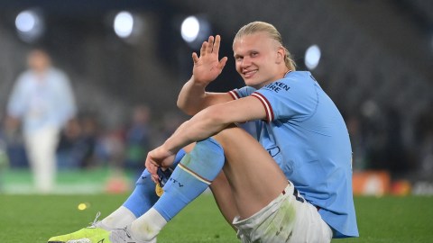 Erling Haaland, jugador del Manchester City.