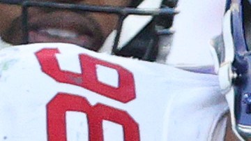 De las siete temporadas en la NFL Blake Martínez disputó una con New York Giants.