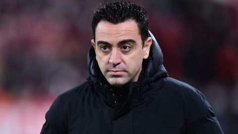 Xavi Hernández, entrenador del FC Barcelona.