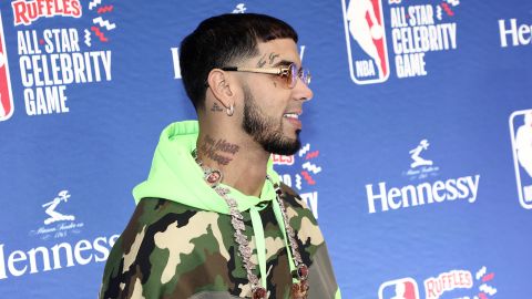 El cantante Anuel AA este fin de semana se presentó en España.