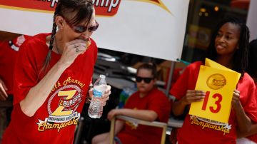 Burger Eating Competition Held In D.C. Ahead July 4th Weekend