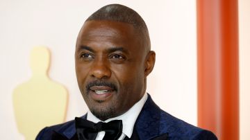 Idris Elba durante la entrega de los premios Oscar 2023.