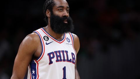 James Harden, jugador de los Philadelphia 76ers.