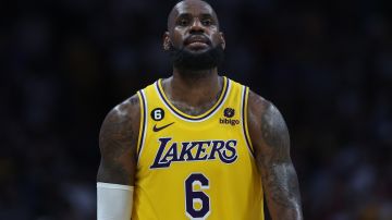 LeBron James, jugador de Los Ángeles Lakers.