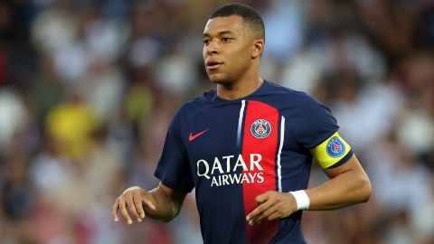 Kylian Mbappé durante un encuentro ante Clermont Foot en la Ligue 1.