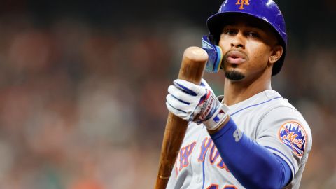 Francisco Lindor, jugador de los New York Mets.