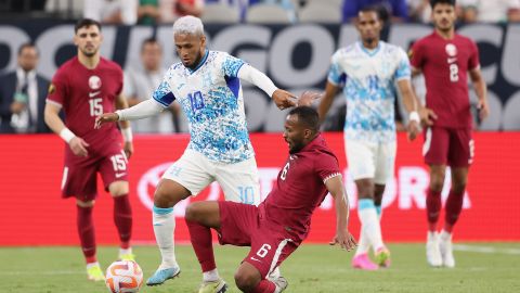 Qatar y Honduras se enfrentaron por la Fase de Grupos de la Copa Oro 2023.