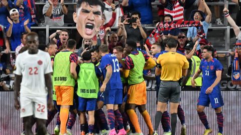 Partido de Copa Oro entre Estados Unidos y Canadá.