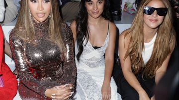 En la imagen aparecen Cardi B, Camila Cabello y Shakira.