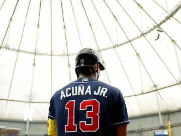  Camiseta Ronald Acuna Jr. Atlanta Braves MLB para