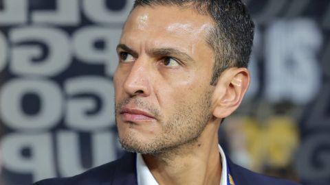 Jaime Lozano durante el encuentro de semifinales de Copa Oro ante Jamaica.