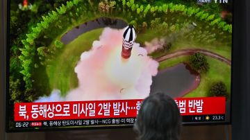 Dos misiles fueron lanzados por Corea del Norte.