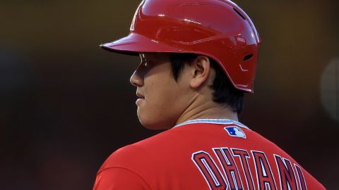 Shohei Ohtani, jugador de Los Ángeles Angels.