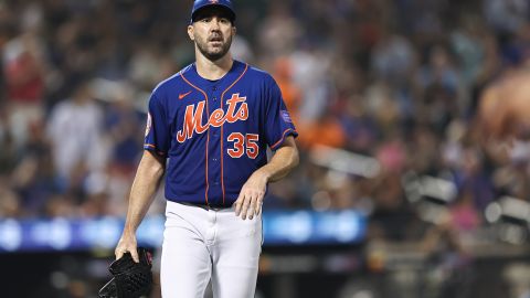 Justin Verlander durante un encuentro ante Chicago White Sox.