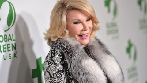 Joan Rivers murió el 4 de septiembre de 2014.