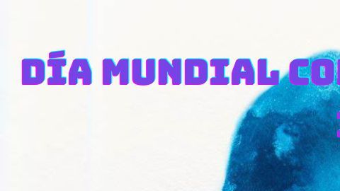 El corazón azul representa el Día Mundial contra la Trata de Personas.