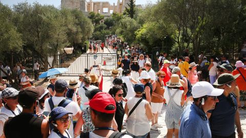 Acrópolis ola de calor