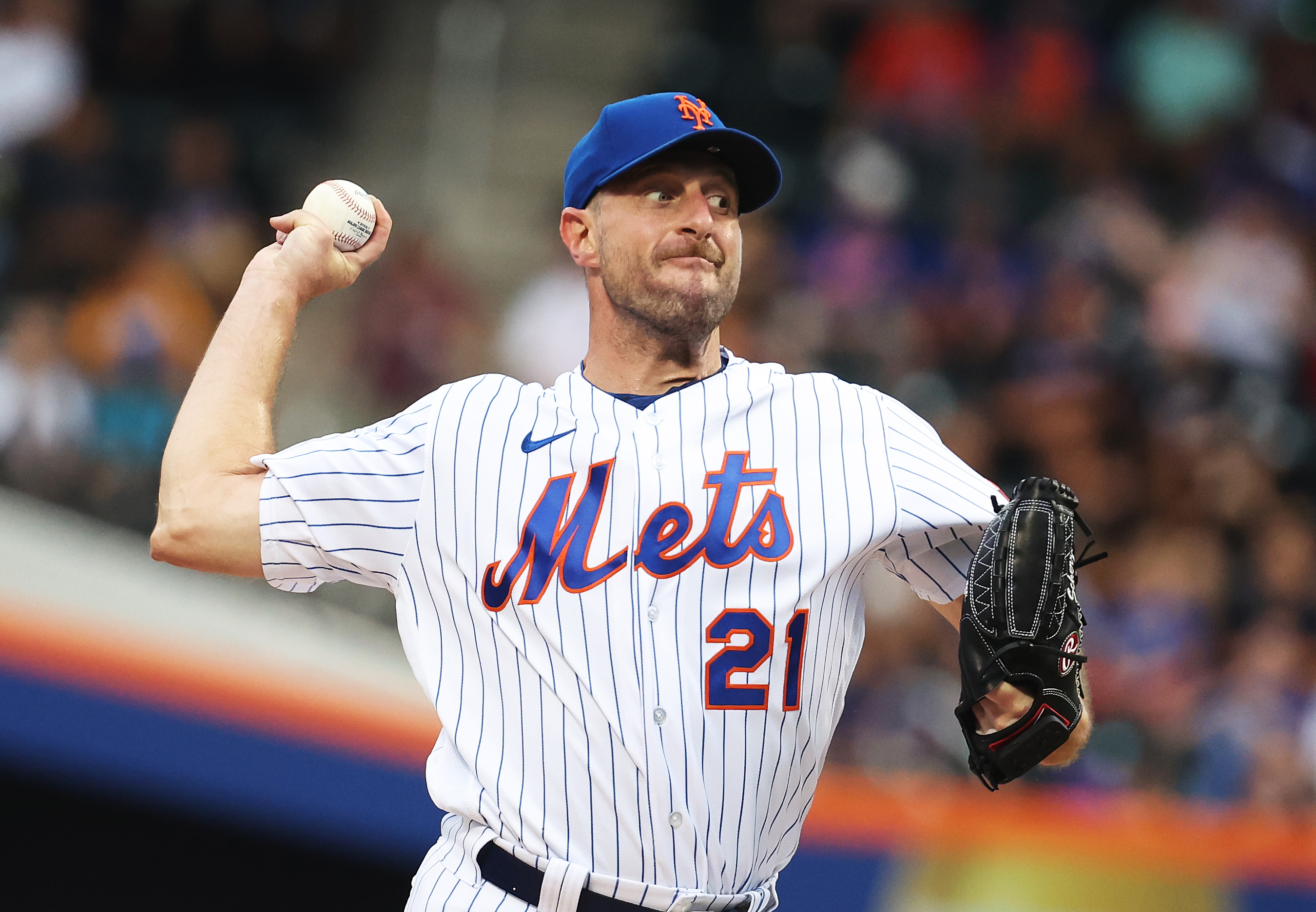 Scherzer ayuda a Mets a dividir doble cartelera con Nacionales