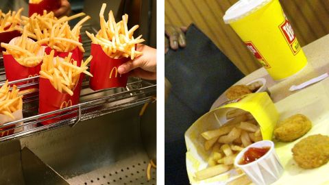McDonald's y Wendy's ofrecen papas gratis.