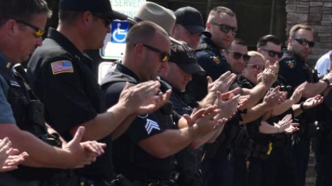 En la imagen aparece "Norbi", un heroico belga malinois.