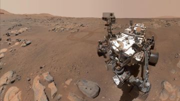 Una selfie tomada por el rover hace unos meses.