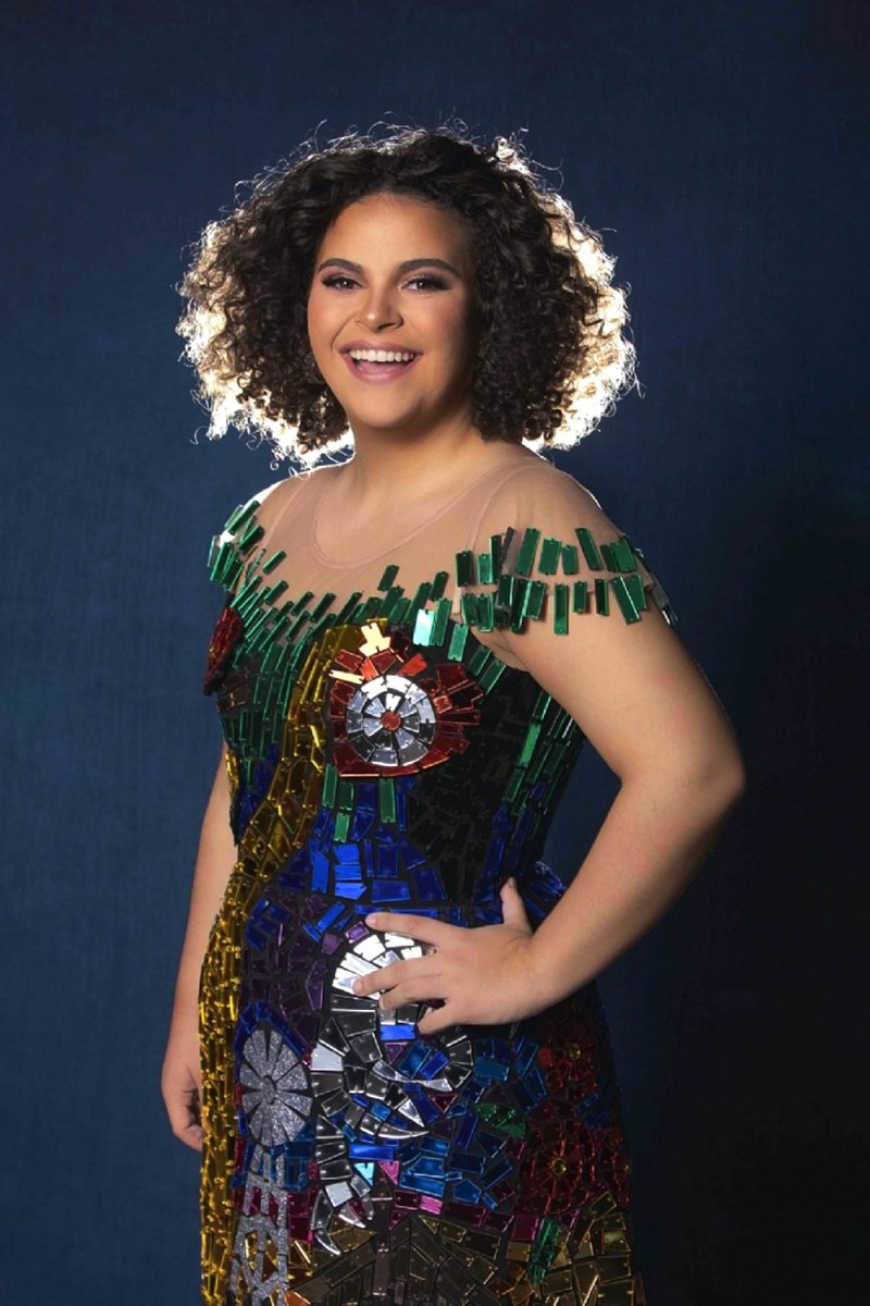 Lucerito Mijares vuelve a dar funciones del musical "ElMago/The Wiz" ya sin el yeso que utilizaba tras la fractura que sufrió hace varias semanas/México, 24 de agosto 2023.