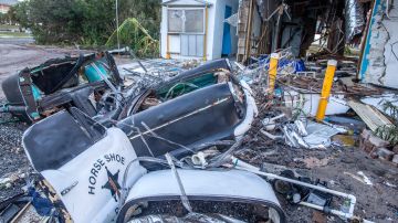 Destrozos del huracán Idalia en Florida