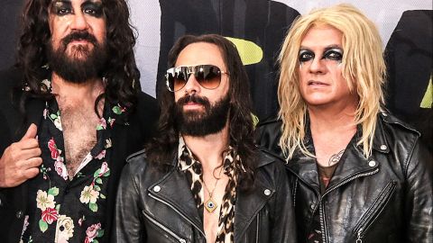 Moderatto se prepara para presentar su álbum "Malditos Pecadores" en un concierto que se llevará a cabo el próximo 8 de noviembre en el Auditorio Nacional/México, 23 de julio 2018.