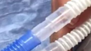 Angela Mercer y su bebé. BRIGHAM AND WOMEN'S HOSPITAL