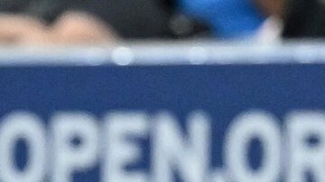 Carlos Alcaraz durante su última práctica en Flushing Meadows.