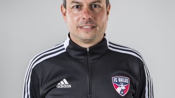Nico Estévez, director técnico español del FC Dallas.