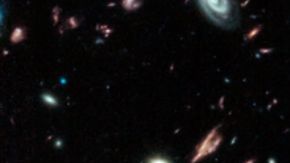 Eärendel en un cúmulo de galaxias masivas. NASA, ESA, CSA