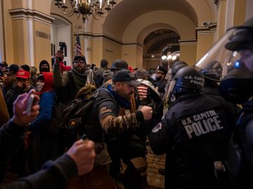 Trump Supporters Hold "Stop The Steal" Rally In DC Amid Ratification Of Presidential Election