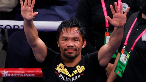 Manny Pacquiao desea participar en los Juegos Olímpicos de París 2024.