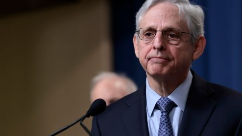 El fiscal general Merrick Garland.