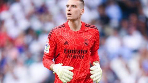 Andriy Lunin, arquero del Real Madrid.